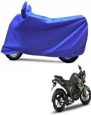 Auto Age Two Wheeler Cover for Yamaha(FZ-S, Blue)