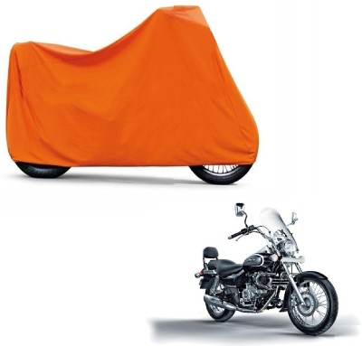 ABP Two Wheeler Cover for Bajaj(Avenger 220 Cruise, Orange)