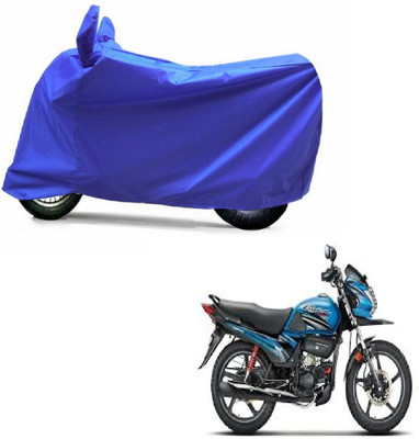 Auto Age Two Wheeler Cover for Hero(Passion Pro TR, Blue)