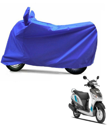 Auto Age Two Wheeler Cover for Yamaha(Alpha, Blue)