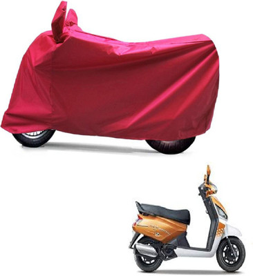 Auto Age Two Wheeler Cover for Mahindra(Gusto, Red)