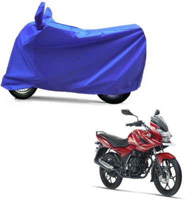 Auto Age Two Wheeler Cover for Bajaj(Discover 150 s, Blue)