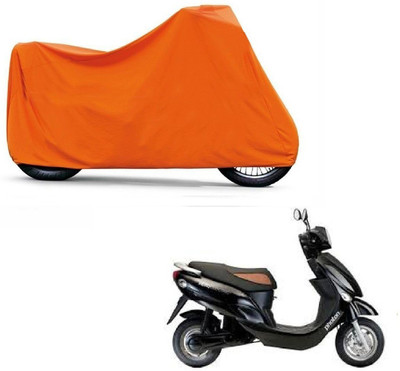 ABP Two Wheeler Cover for Piaggio(Vespa LX, Orange)