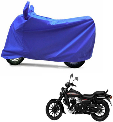 Auto Age Two Wheeler Cover for Bajaj(Avenger 220 Street, Blue)