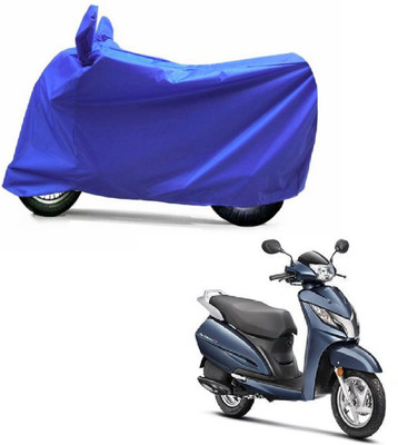 Autocraft Two Wheeler Cover for Honda(Activa 125, Blue)