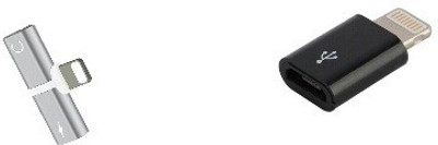 

Freya LIGHTNING 8 PIN TO AUDIO AND CHARGE WITH MICRO USB TO LIGHTNING USB Adapter(Multicolor)