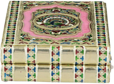 

pooja handicraft Jewelry Box for Women Jewelry Box Vanity Box(Multicolor)