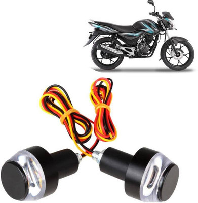 Ak Automotive Side LED Indicator Light for Bajaj Discover 100 M(Orange, White)
