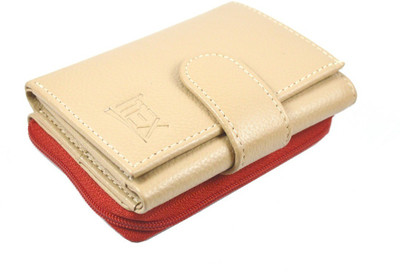 

Imex International Girls Beige Genuine Leather Wallet(5 Card Slots)