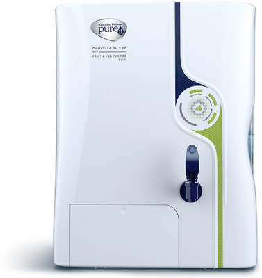 

Pureit Marvella with Fruit and Veg Purifier 8 L RO + UV Water Purifier(White, Blue), Blue;white