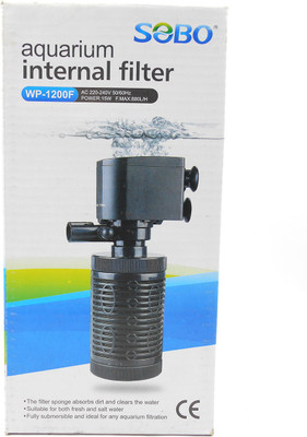 

Sobo Power Aquarium Filter(Mechanical Filtration for Salt Water and Fresh Water)
