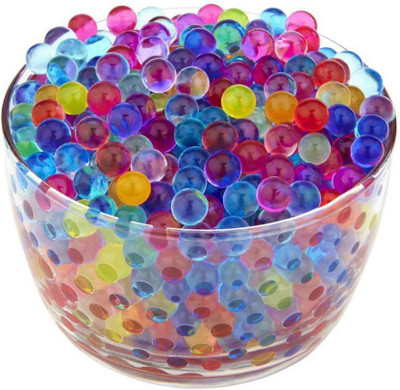 

Gadget Zone Quality( pack of 100 water ball Aprrox ) Colorful Magic Crystal Water Jelly Balls