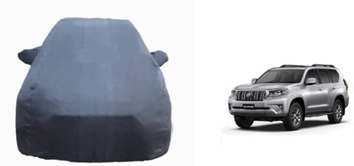 AUTO STAR Car Cover For Toyota Land Cruiser Prado (With Mirror Pockets)(Grey)