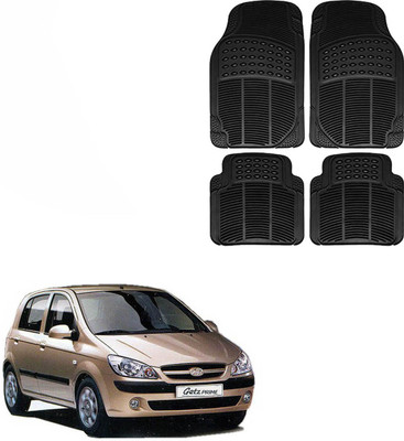 Vheelocityin Rubber Car Mat For Hyundai Getz Black Best Price In