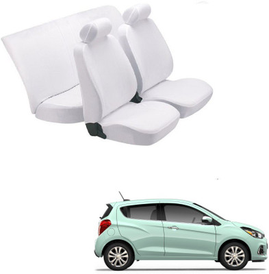 JMJW & SONS Denim Car Seat Cover For Chevrolet Spark(5 Seater, 2 Back Seat Head Rests)