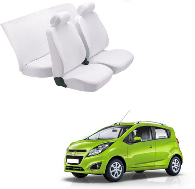 JMJW & SONS Denim Car Seat Cover For Chevrolet Beat(5 Seater, 2 Back Seat Head Rests)