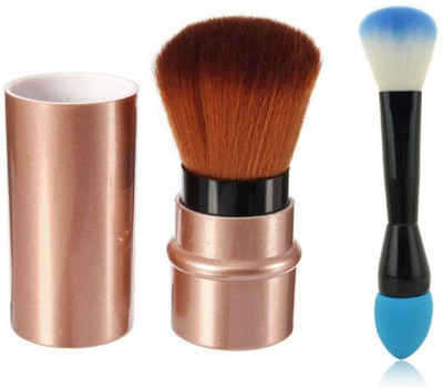 

RTB 1ST FOUNDATION BRUSH WITH CAP 2ND FOUNDATION BRUSH WITH BEAUTY BLENDER 2 IN 1(Set of 2)
