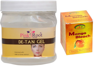 

Pink Root DE-TAN GEL WITH MANGO BLEACH 43G(Set of 2)