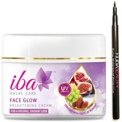 

iba halal care Iba Halal care Face Glow Brightening Cream with Waterproof eyeliner(Set of 2)