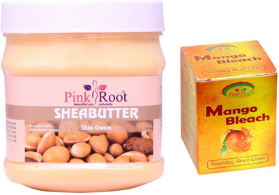 

Pink Root SHEABUTTER SKIN CREAM WITH MANGO BLEACH 43G(Set of 2)