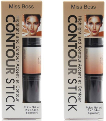 

Miss Boss kb contour stick 2in1 Concealer pack of 2 Concealer(beige)