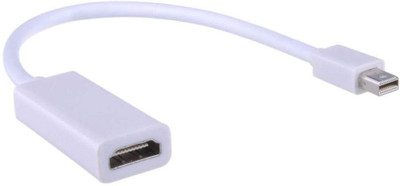 

Ever Forever Mini DisplayPort to HDMI Adapter (Mini DP to HDMI) for Unibody HDMI Adapter(Compatible with Computer, Laptop, White, Sync and Charge Cable)