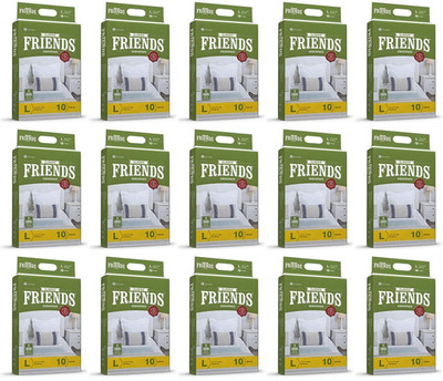 

Friends CLASSIC UNDERPADS ( SHEETS FOR LAYING ON BED ), SIZE 60 X 90 CMS, SET OF 15 PACKS, ( THIS ITEM IS NOT ADULT DIAPER ), TOTAL 150 SHEETS Adult Diapers - L(150 Pieces)
