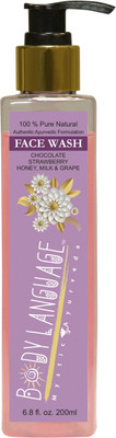 

Body Language Chocolate, Strawberry, Honey, Milk & Grape Face Wash(200 ml)