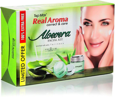 

Topmax real Aroma Aloevera Facial Kit 620g 620 g