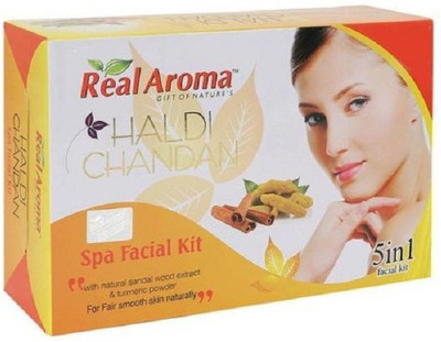 

Topmax real Aroma Haldi Chandan 5 in 1 Facial Kit 620 g