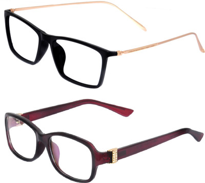 

lensport eyewear Full Rim Wayfarer, Rectangle Frame(52 mm