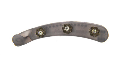Anuradha Art Jewellery Banana Clip Banana Clip(Grey)