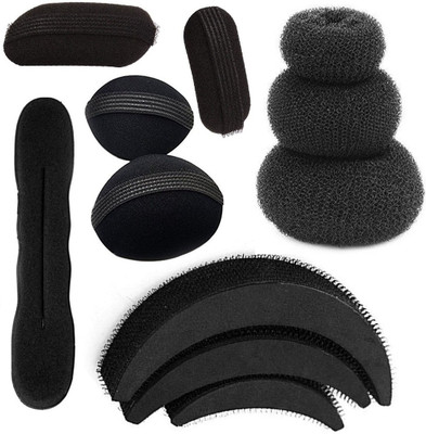 

GadinFashion Pack of 11 Items Combo Hair Accessories Set Hair Accessory Set(Black)