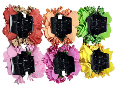 

facet world hair rubber 08 Hair Accessory Set(Multicolor)