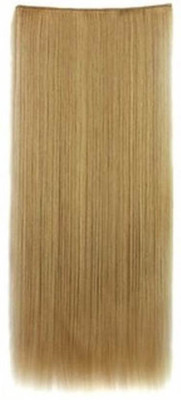 

CRIBE Premium Quality Silky 24 Inch 5 Clip Full Blonde Hair Extension