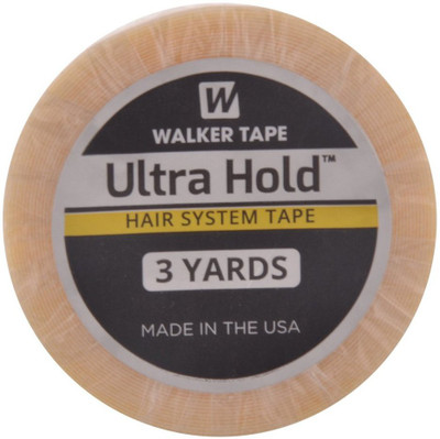 

Walker Tape Ultra Hold Hair System Tape 3/4 " 3 yard Roll Double Sided Adhesive Hair Paste(50 g)