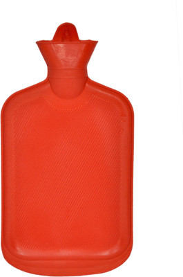 

Revitaliser 2 Lt Hot Water Bag/Bottle with Soft Velvet Cover Hot Water Bottle 2000 ml Hot Water Bag(Red)