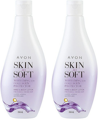 

Avon Skin So Soft Collagen Hand & Body Lotion (set of 2 of 250 ml each)(500 ml)