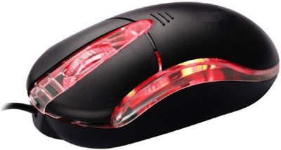 

GistERP USB Wired Optical Mouse Wired Optical Gaming Mouse(USB 2.0, USB 3.0, Black)