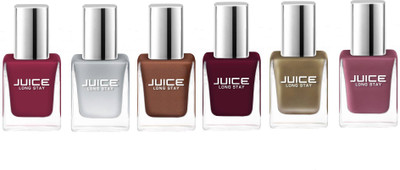 

JUICE LS 9 Bronze, Weathered Cayenne, Cotton White, Poppy Pink, Amber Red, Rich Golden(Pack of 6)