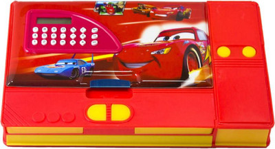 

P17 collection 1 Car Car Art Plastic Pencil Box (Set of 1, Red) Art Plastic Pencil Box(Set of 1, Red)