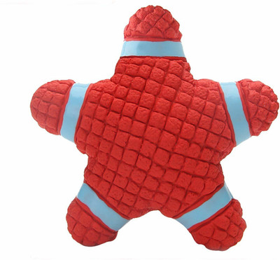 SRI Star Rubber Squeaky Toy For Dog