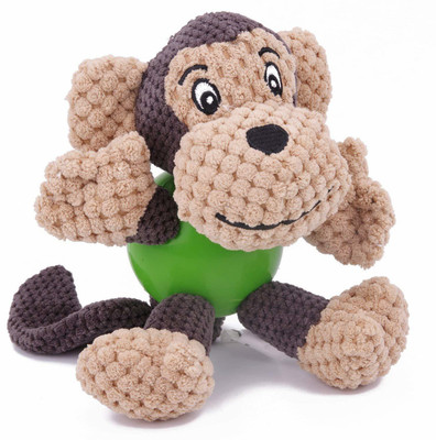 

SRI Durable Squeaky Plush Dogs Toys with Chew Guard Rubber Ball for Small Dogs Plastic Chew Toy For Dog