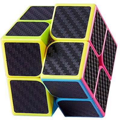 

CUBE FORT High Speed Carbon Fiber 2x2 Ultra Smooth Magic Rubik Cube Puzzle Game Toy(1 Pieces)