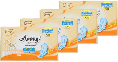 

Ammy Ultra Rash Free Sanitary Pad(Pack of 96)