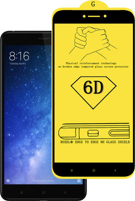 CRodible Edge To Edge Tempered Glass for Mi Max 2(Pack of 1)