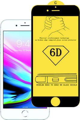 CRodible Edge To Edge Tempered Glass for Apple iPhone 8 Plus(Pack of 1)