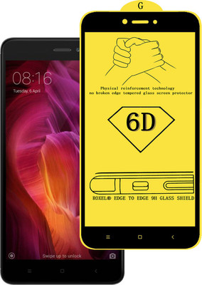 CRodible Edge To Edge Tempered Glass for Mi Redmi Note 4(Pack of 1)