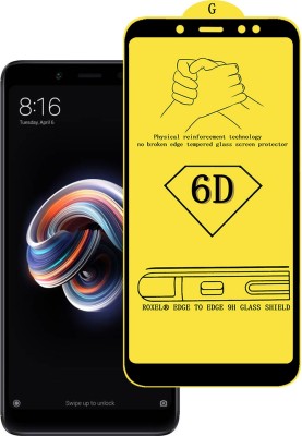 CRodible Edge To Edge Tempered Glass for Mi Redmi Note 6 Pro(Pack of 1)