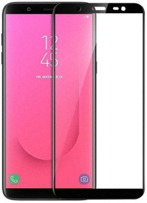 Hyper Edge To Edge Tempered Glass for Samsung Galaxy J8(Pack of 1)
